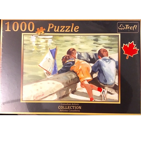 Brand New ! TREFL Puzzle -1000 - Canadian Artists Collection - Picture 1 of 8